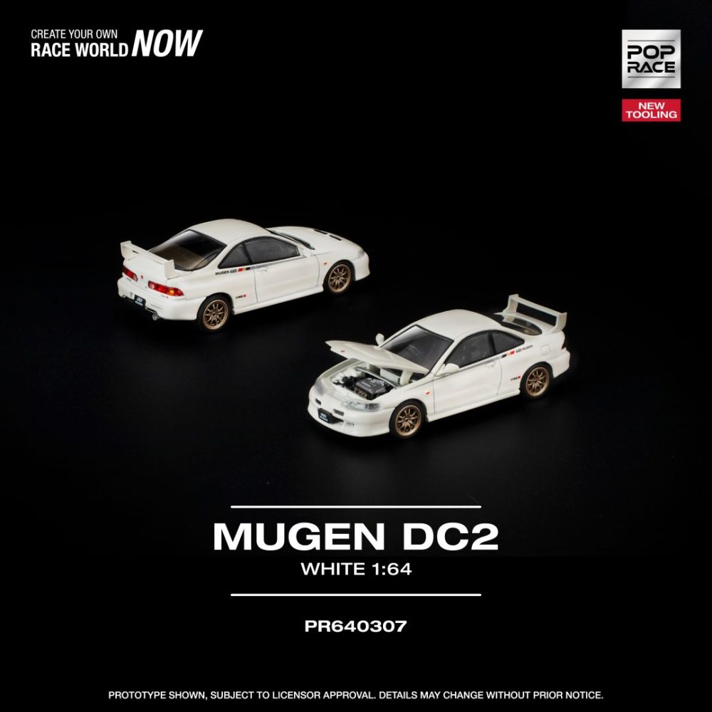 (Pre-Order) Mugen Honda Integra DC2 White