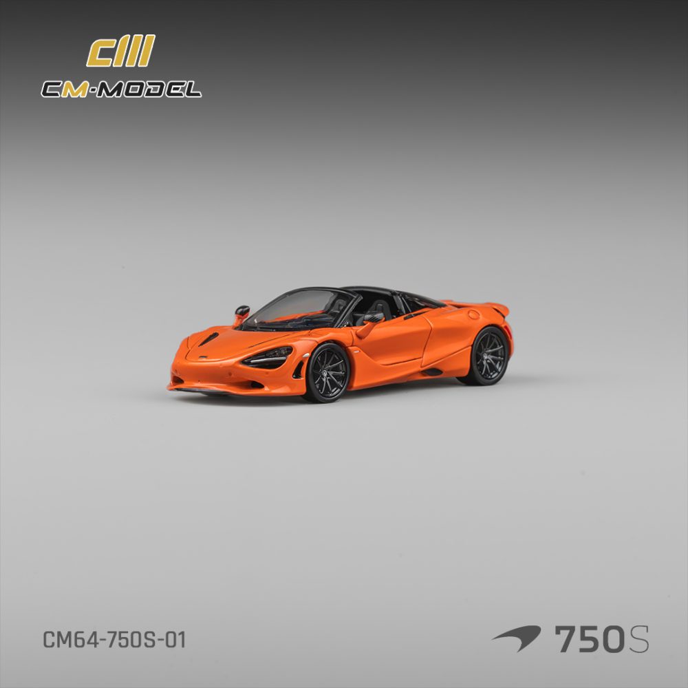 (Pre-Order) Mclaren 750S Spider Ember Orange