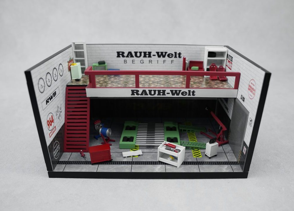 (Pre-Order) RWB Theme Garage White
