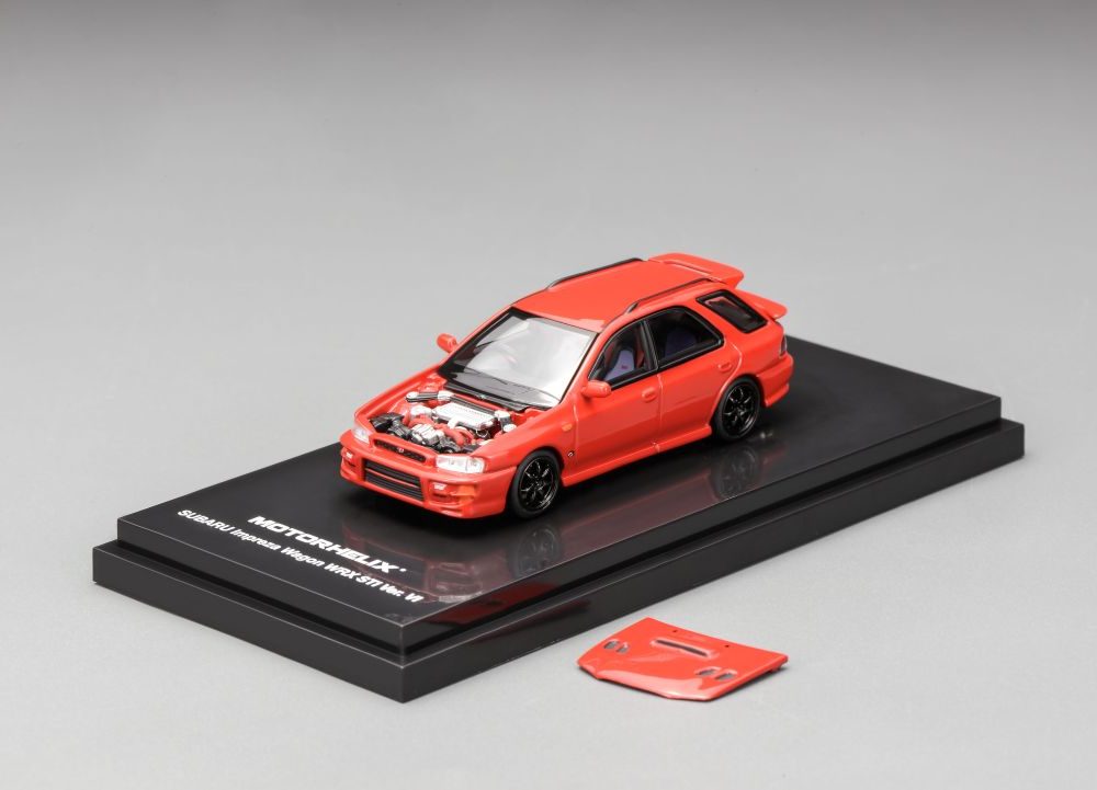 Subaru Impreza Wagon WRX Sti Version VI Red - M67106