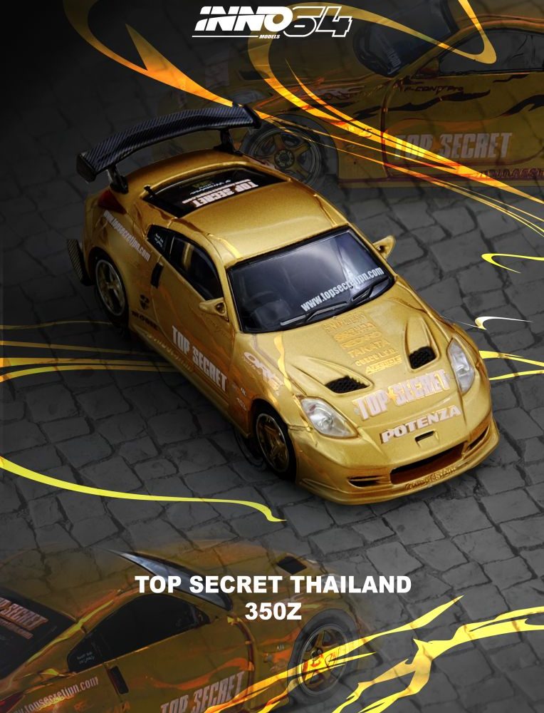 New Arrival - Top Secret Thailand Nissan Fairlady 350Z - IN64-350ZTST-TSTOS