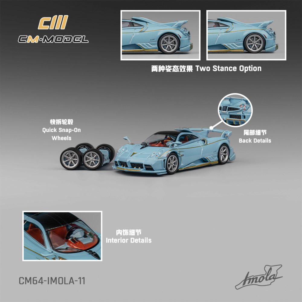 (Pre-Order) Pagani Imola Azzurro Sardegna