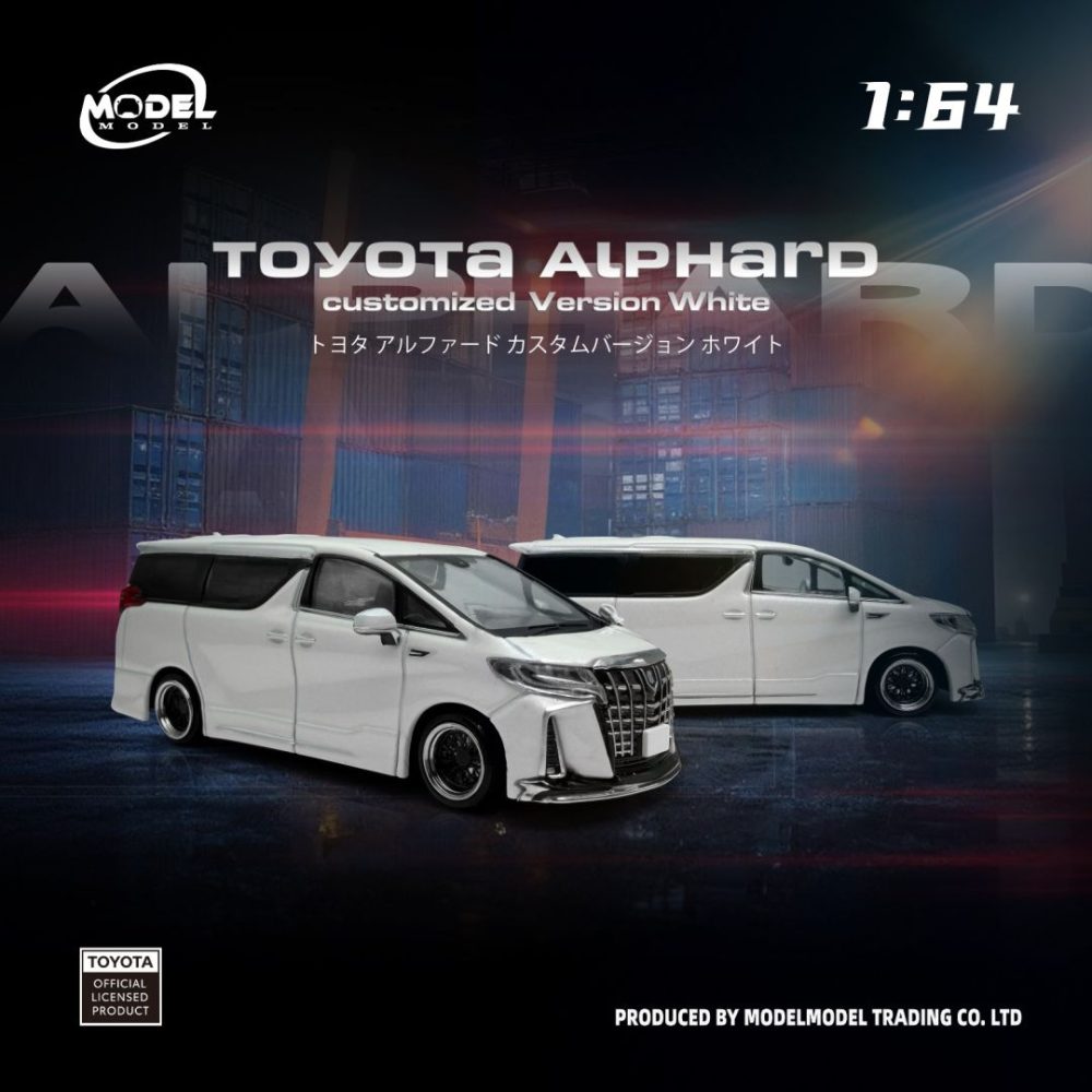 (Pre-Order) Toyota Alphard Customized Version White