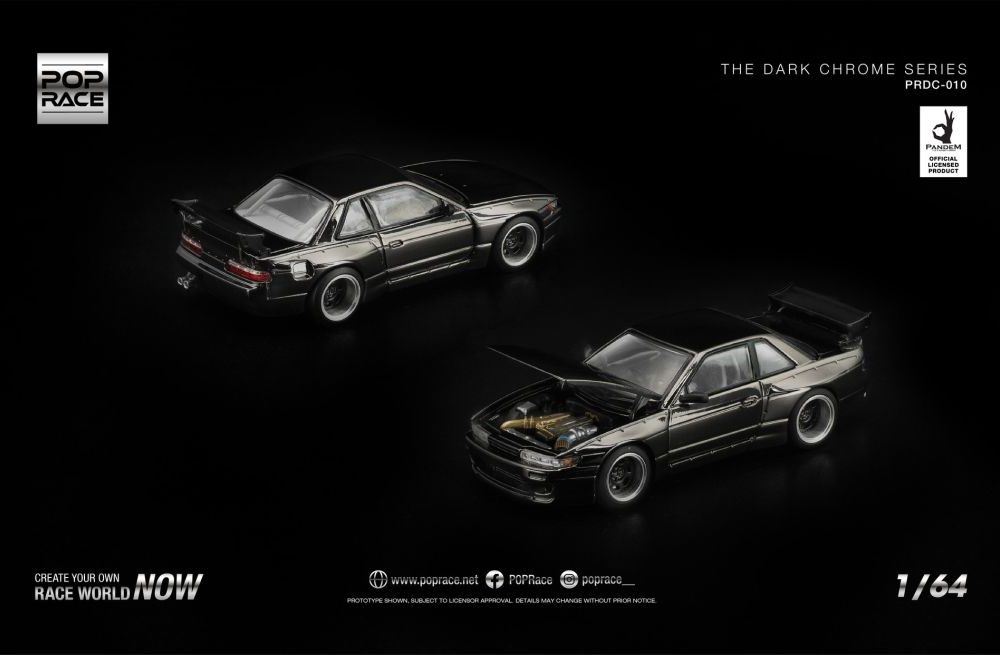 (Pre-Order) Pandem Nissan Silvia S13 Dark Chrome