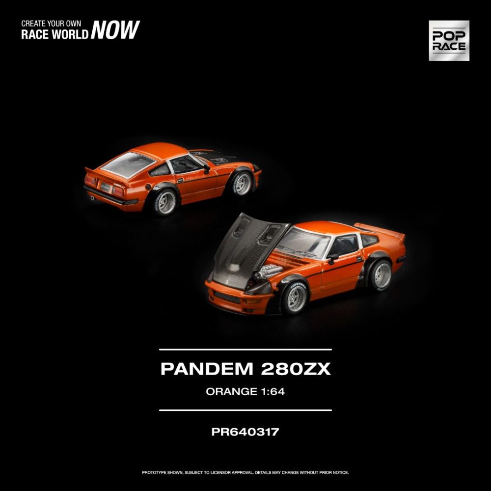 (Pre-Order) Pandem Nissan 280ZX Orange