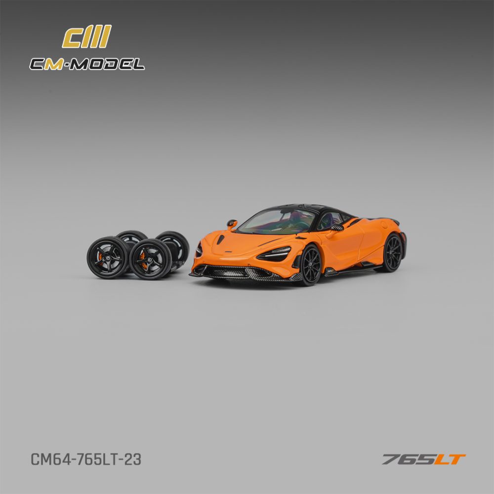 (Pre-Order) Mclaren 765LT Papaya Orange