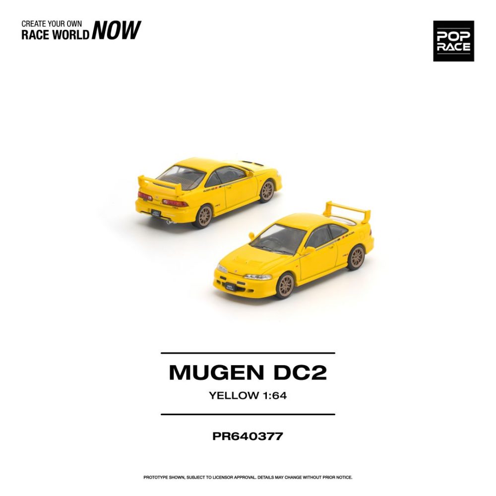 (Pre-Order) Mugen Honda Integra DC2 Yellow