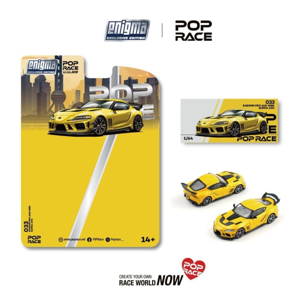 (Pre-Order) Toyota GR Supra A90 Darwin PRO 66G WPK Nitro Yellow