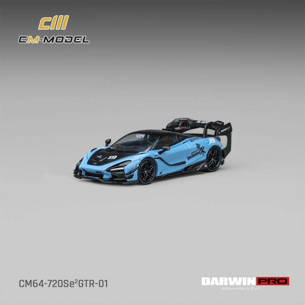 (Pre-Order) DarwinPRO Mclaren 720Se²GTR-01 Unchained Blue