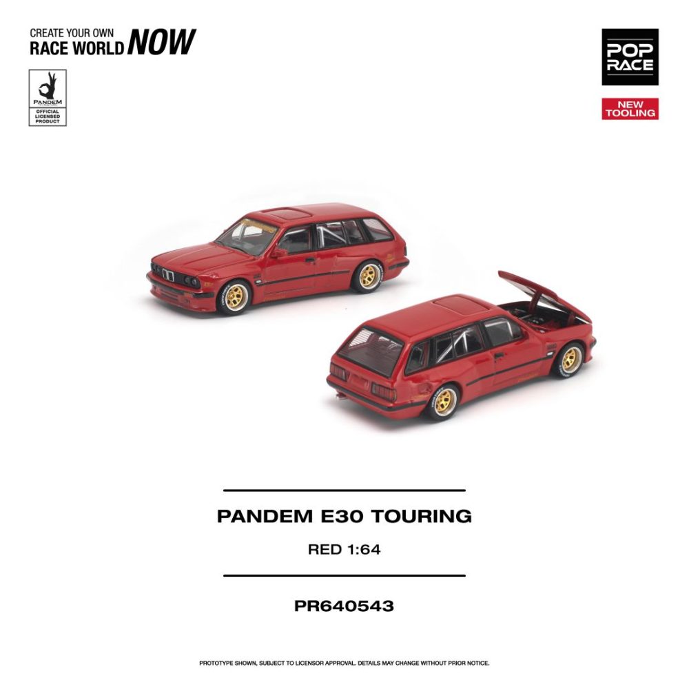 (Pre-Order) PANDEM BMW M3 E30 TOURING Red