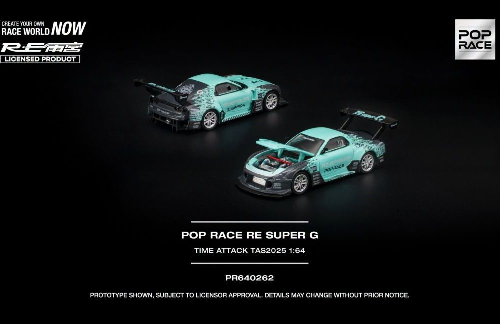 (Pre-Order) Mazda RX-7 FD3S Re-Amemiya POP RACE Re Super G Time Attack TAS 2025