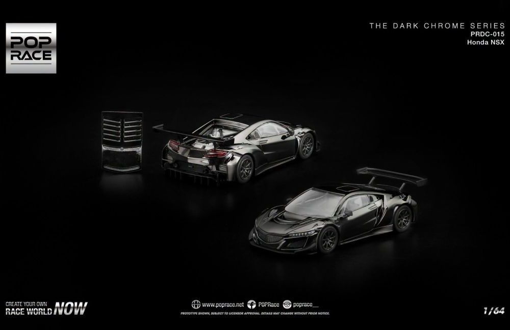 (Pre-Order) Honda NSX GT3 Evo22 Dark Chrome