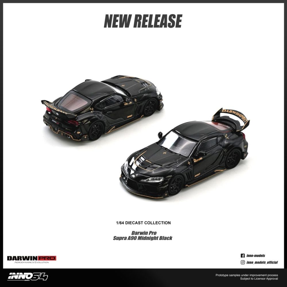 (Pre-Order) Toyota Supra A90 Darwin Pro Gloss Black
