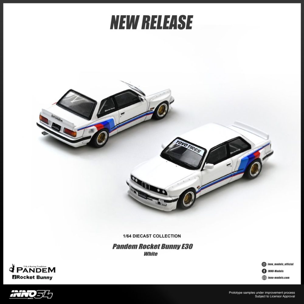 (Pre-Order) BMW PANDEM E30 M3 White