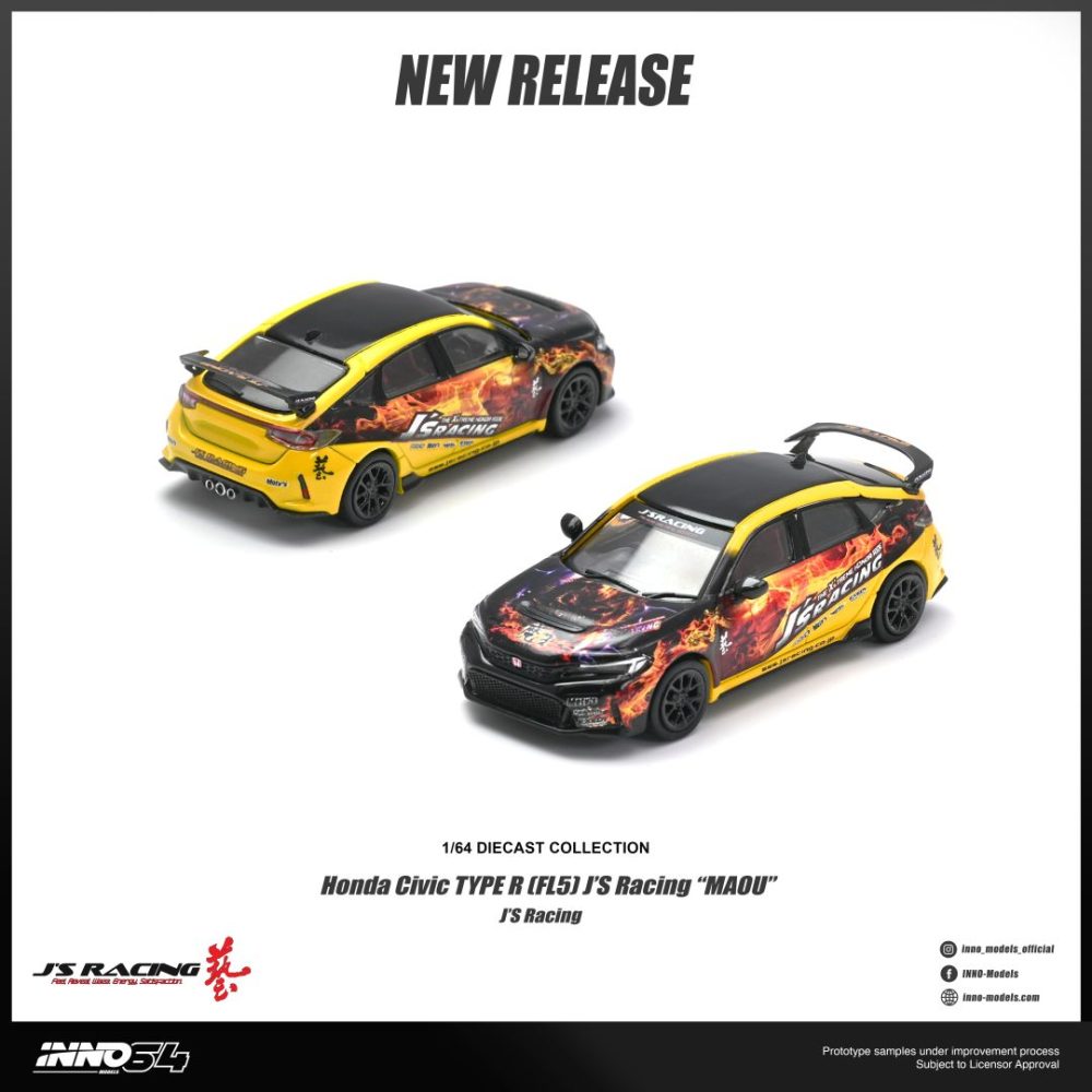 (Pre-Order) Honda Civic (FL5) J's Racing "Maou