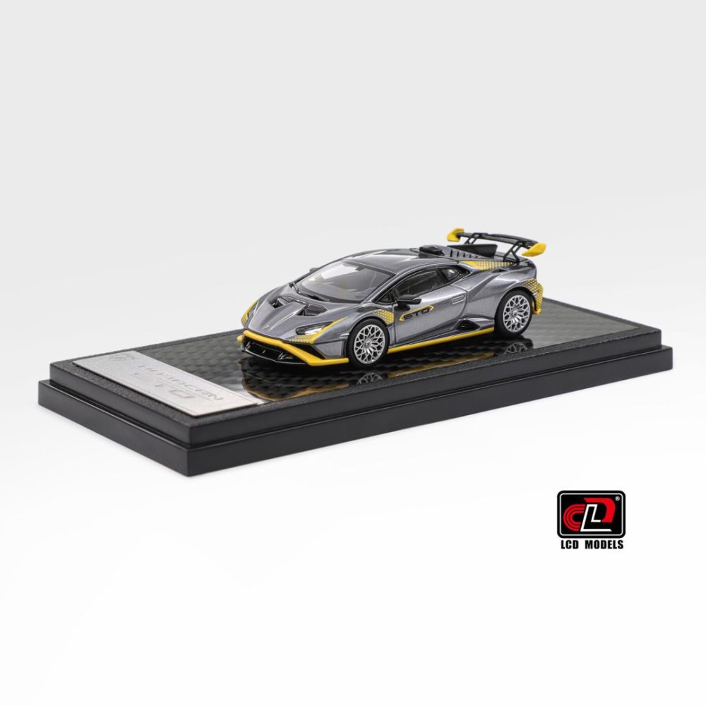 (Pre-Order) Lamborghini Huracan STO Silver Grey