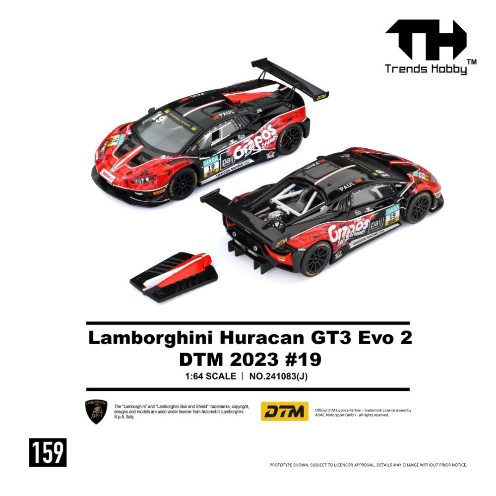 (Pre-Order) Lamborghini Huracan GT3 EVO2 DTM 2023 #19