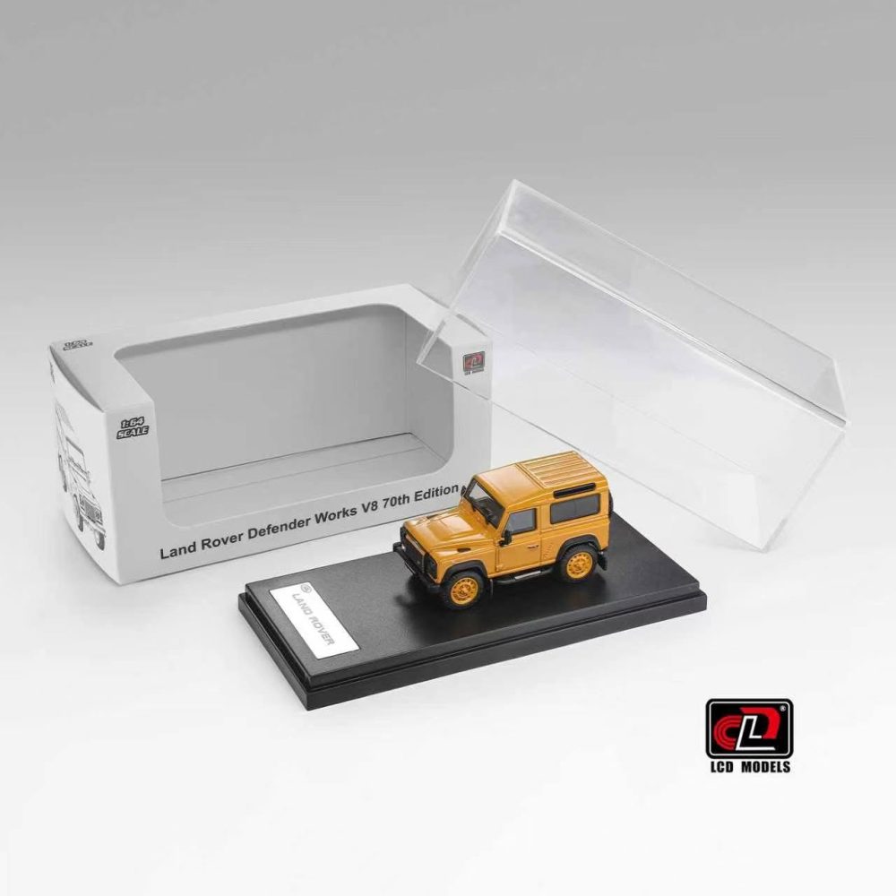 (Pre-Order) Land Rover Defender V8 Yellow