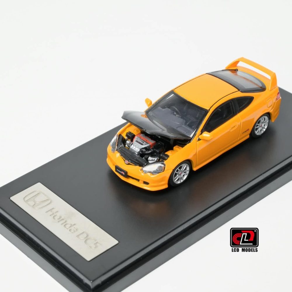 (Pre-Order) Honda Integra DC5 Type-R Yellow with Carbon Bonnet