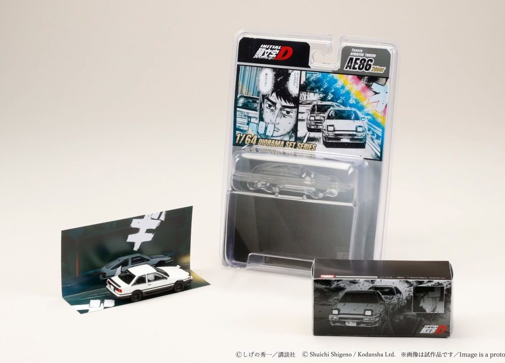 (Pre-Order) Toyota Sprinter Trueno (AE86) 2 Door / Initial D Shinji Inui VS Takumi Fujiwara