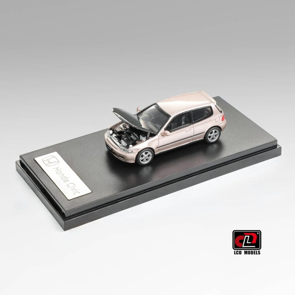 (Pre-Order) Honda Civic SiR II (EG6) Gold with Carbon Hood