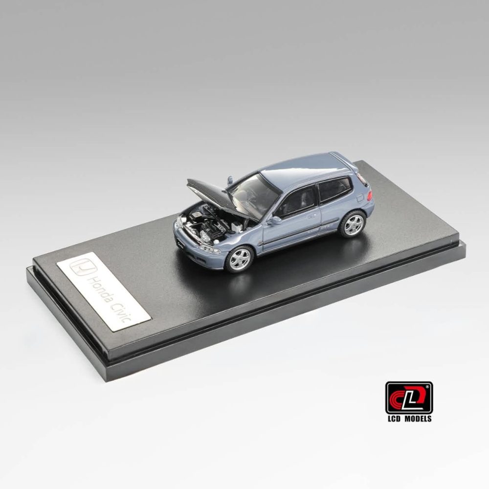 (Pre-Order) Honda Civic SiR II (EG6) Blue with Carbon Hood