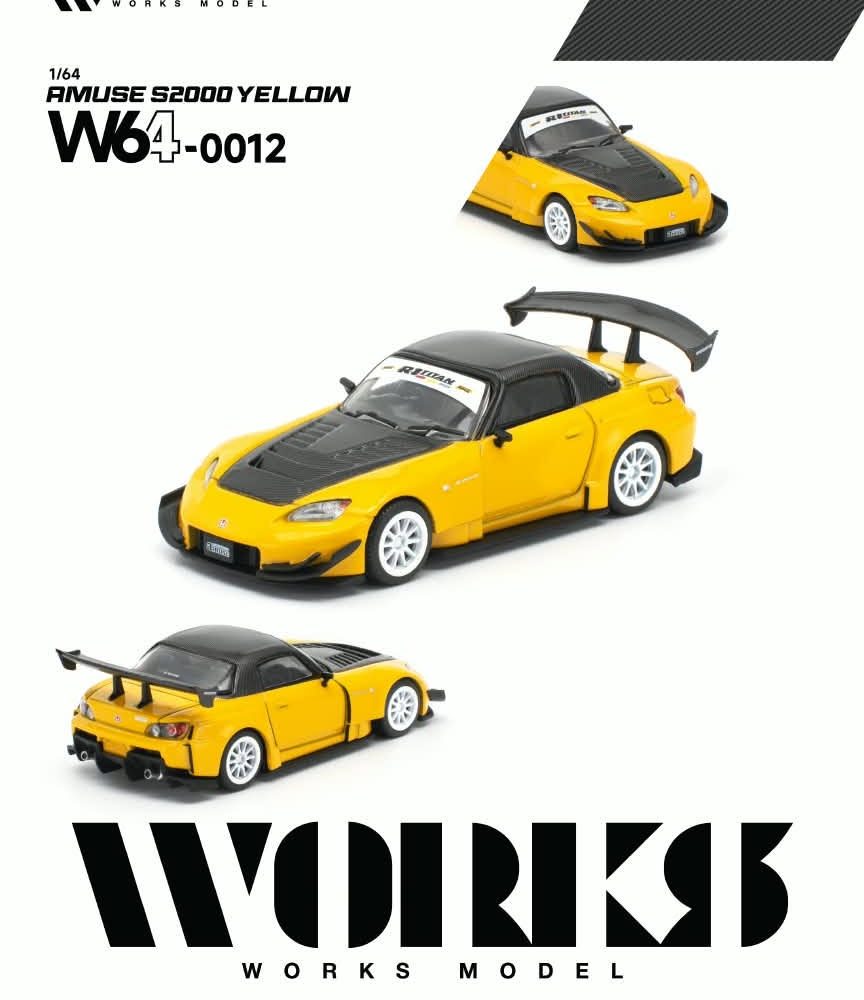 (Pre-order) AMUSE Honda S2000 Yellow
