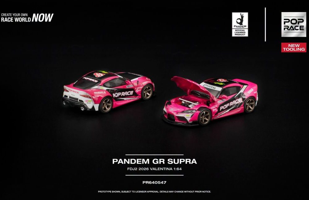 (Pre-Order) Pandem Toyota GR Supra FDJ2 (Formula Drift Japan 2) Valentina Piaz