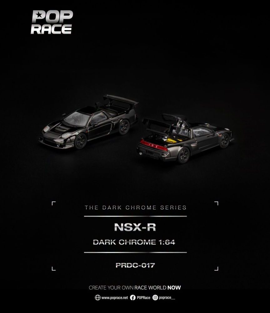 (Pre-Order) Honda NSX-R Dark Chrome