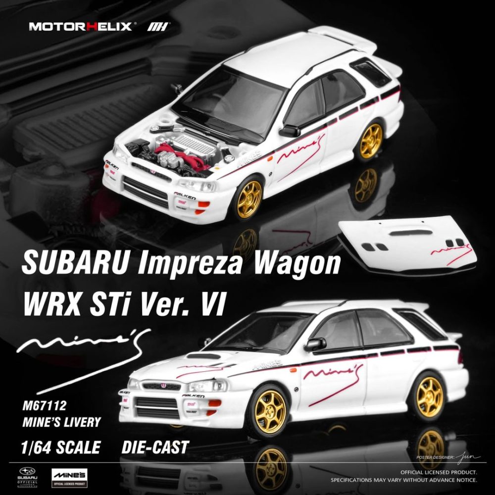 (Pre-Order) Subura Impreza Wagon WRX STi Ver VI Mine’s