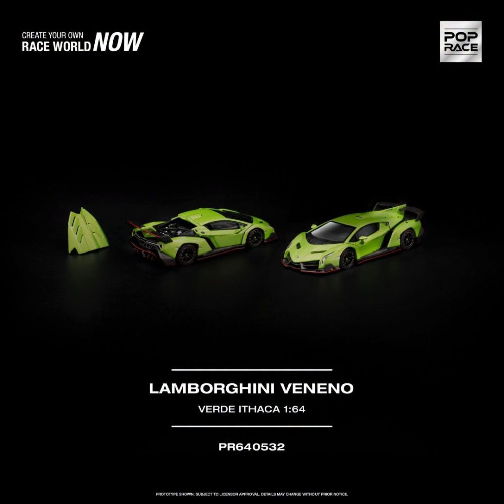 (Pre-Order) Lamborghini Veneno Verde Ithaca
